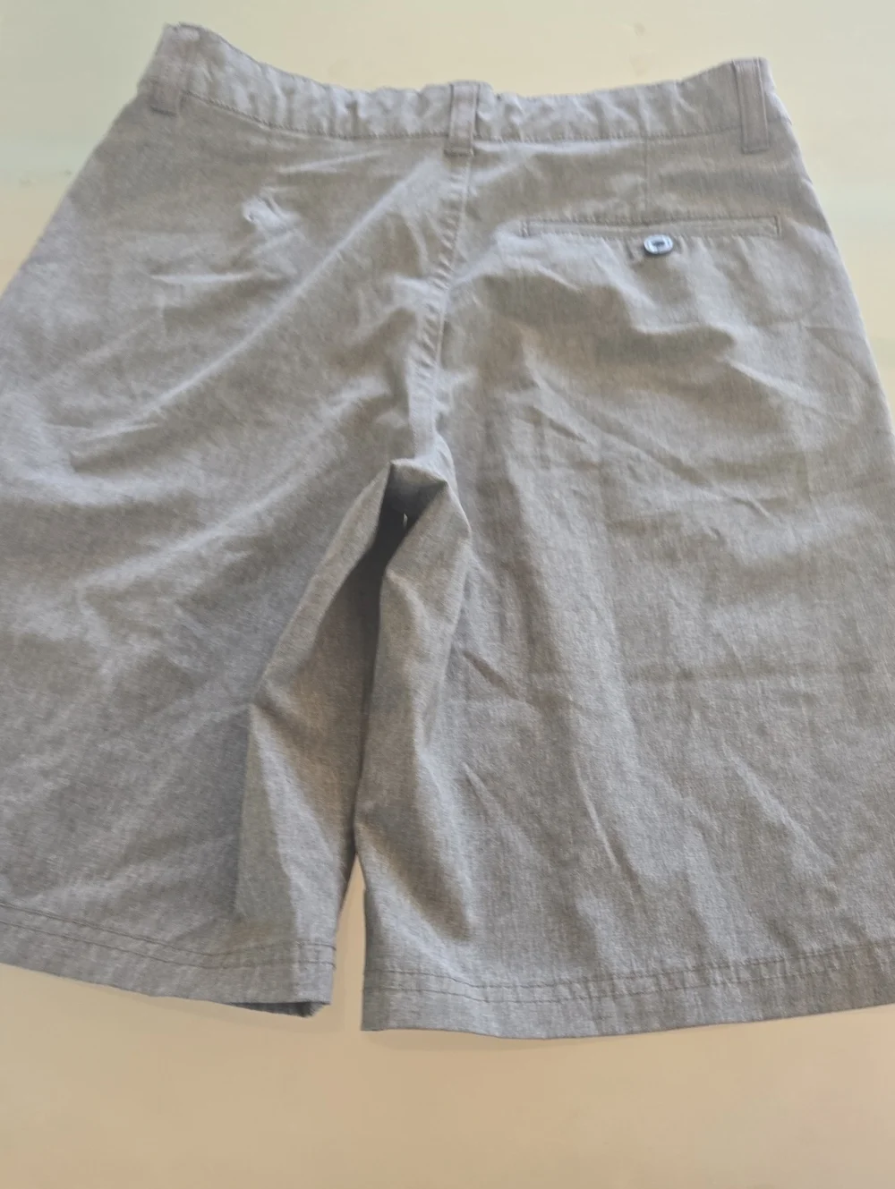 Under Armour Light Gray Flat-Front Men's Shorts